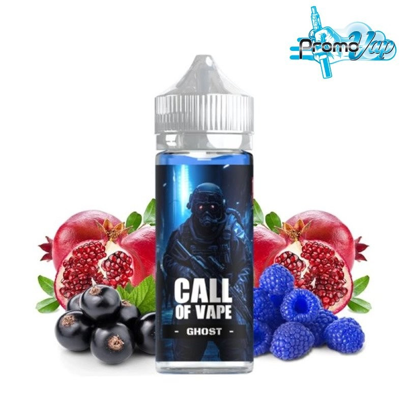 Ghost 100ml CALL OF VAPE by Cloud Vapor - Cloud Vapor Ghost 100ml CALL OF VAPE by Cloud Vapor