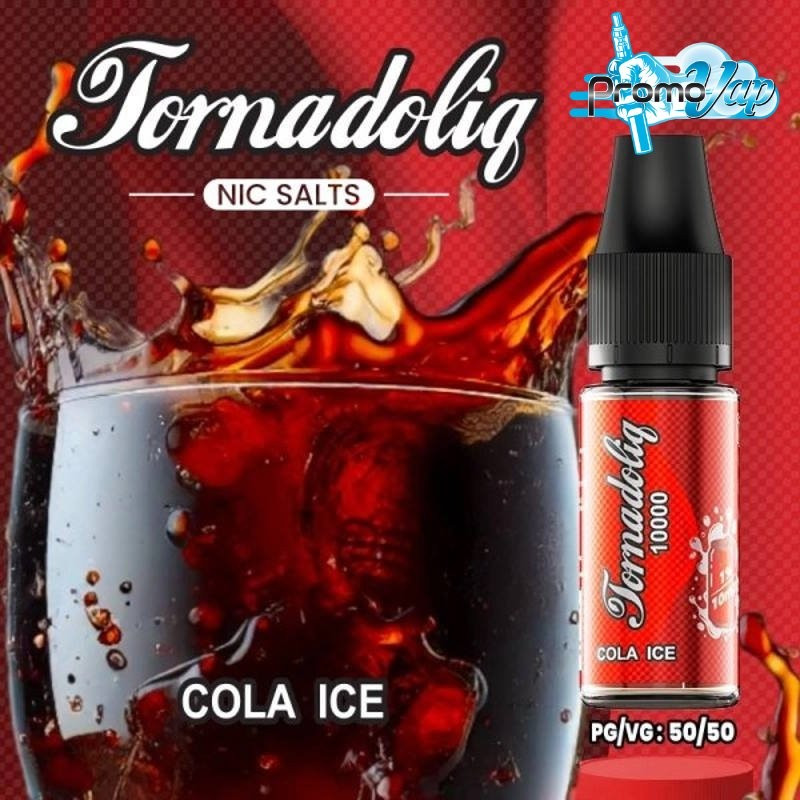 Cola ice 10ml Sel de nicotine Tornadoliq - Cola ice 10ml Sel de nicotine Tornadoliq