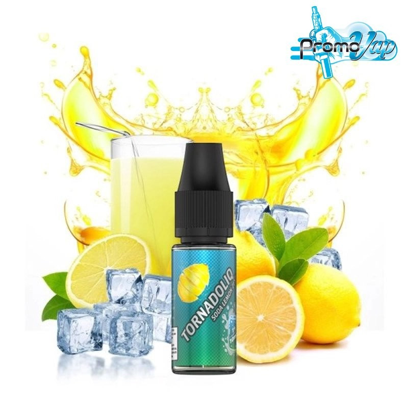 Soda lemon zest 10ml Sel de nicotine Tornadoliq