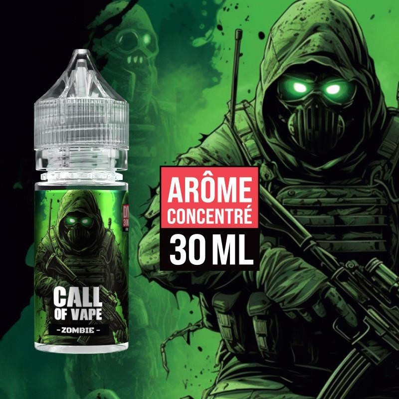 Concentré Zombie 30 ml CALL OF VAPE - Cloud Vapor Concentré Zombie 30 ml CALL OF VAPE