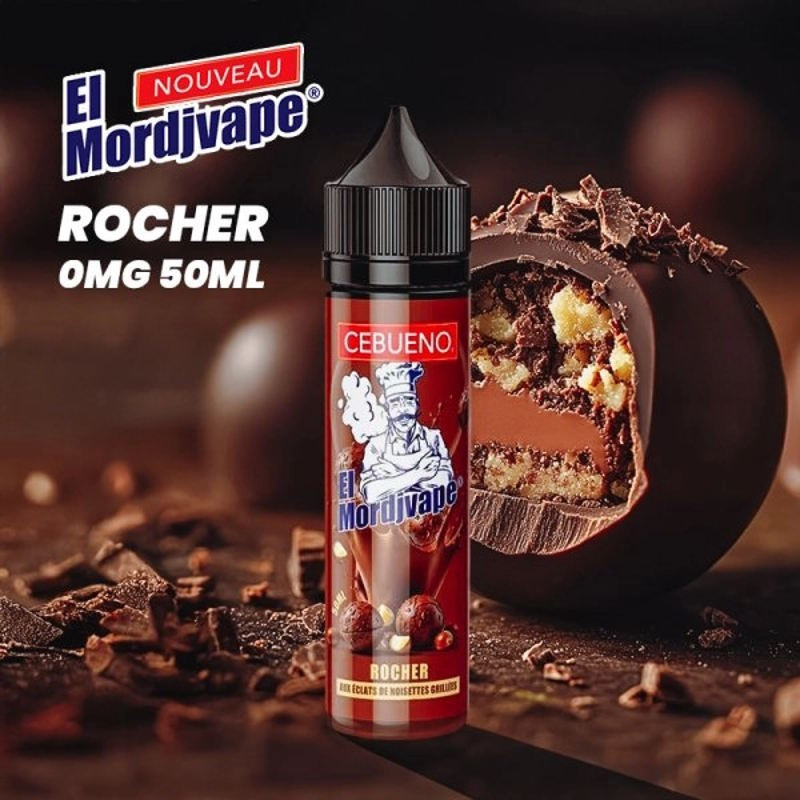 E-liquide El Mordjvape rocher 50ml Cebueno - Cebueno E-liquide El Mordjvape rocher 50ml Cebueno