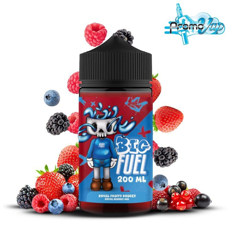 Royal Fruits Rouges 200ml 0mg - BIG FUEL - Maison Fuel - Fruity Fuel Royal Fruits Rouges 200ml 0mg - BIG FUEL - Maison Fuel