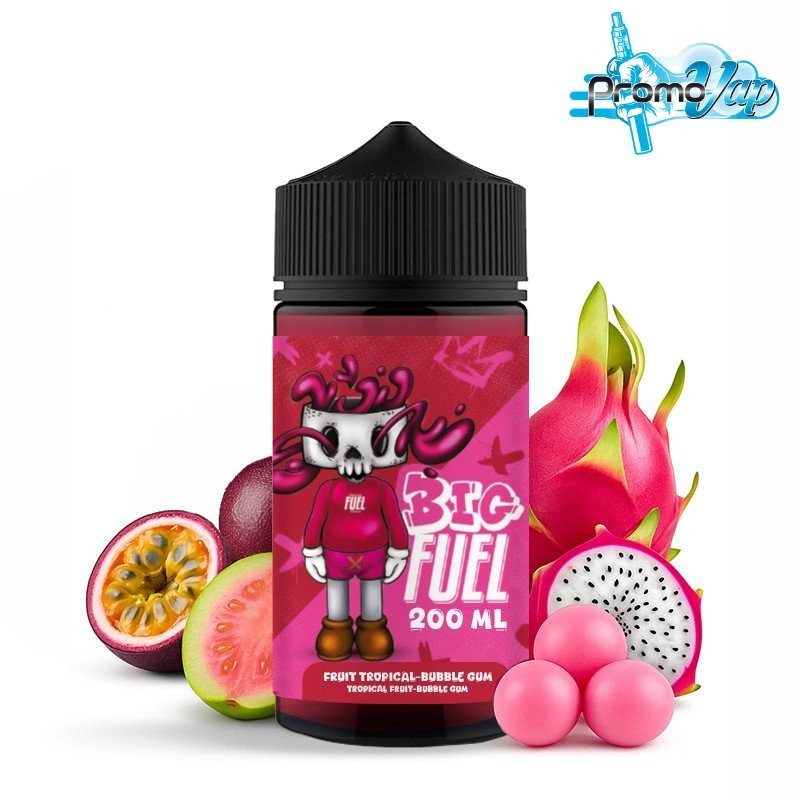 Fruit Tropical - Bubble Gum 200ml 0mg - BIG FUEL - Maison Fuel - Fruity Fuel Fruit Tropical - Bubble Gum 200ml 0mg - BIG FUEL - Maison Fuel