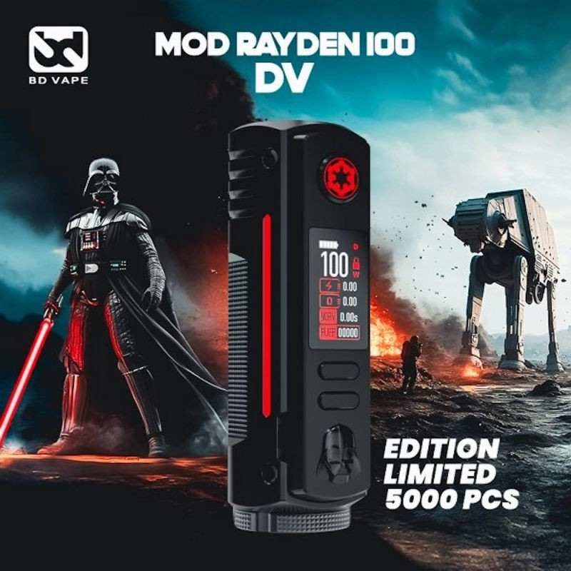 Box Rayden 100 Limited Edition BD VAPE - BD Vape Box Rayden 100 Limited Edition BD VAPE