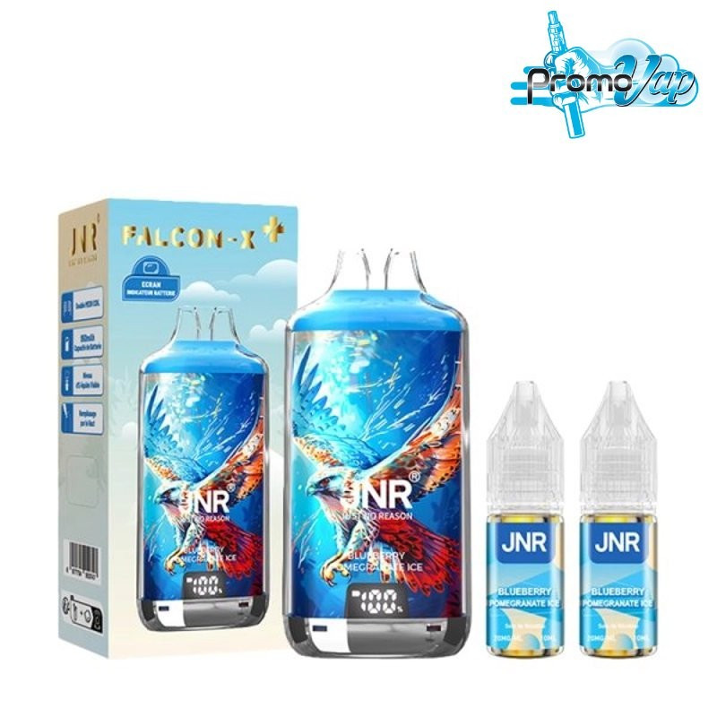 PUFF FALCON X 28000 JNR BLUEBERRY POMEGRANATE ICE - JNR PUFF FALCON X 28000 JNR BLUEBERRY POMEGRANATE ICE