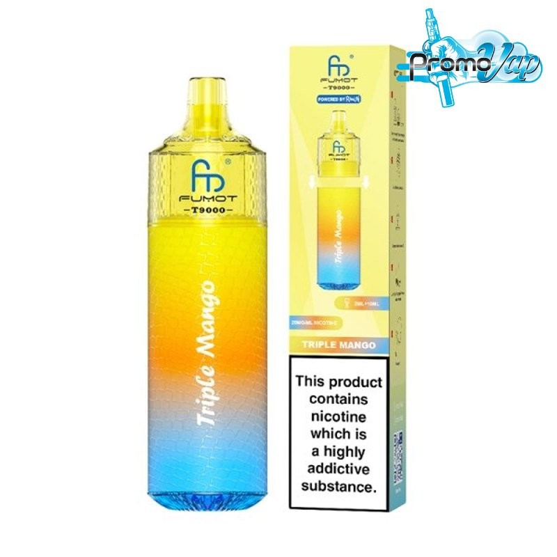 PUFF TORNADO T9000 600mah TPD FUMOT - FUMOT PUFF TORNADO T9000 600mah TPD FUMOT