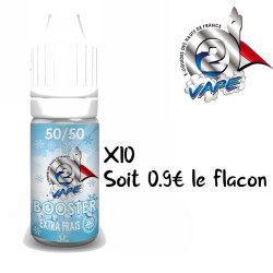 BOOSTER DE NICOTINE EXTRA FRAIS X10 O2VAPE -