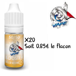 BOOSTER DE SEL DE NICOTINE X20 O2VAPE -