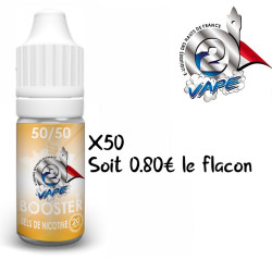 BOOSTER DE SEL DE NICOTINE X50 O2VAPE -