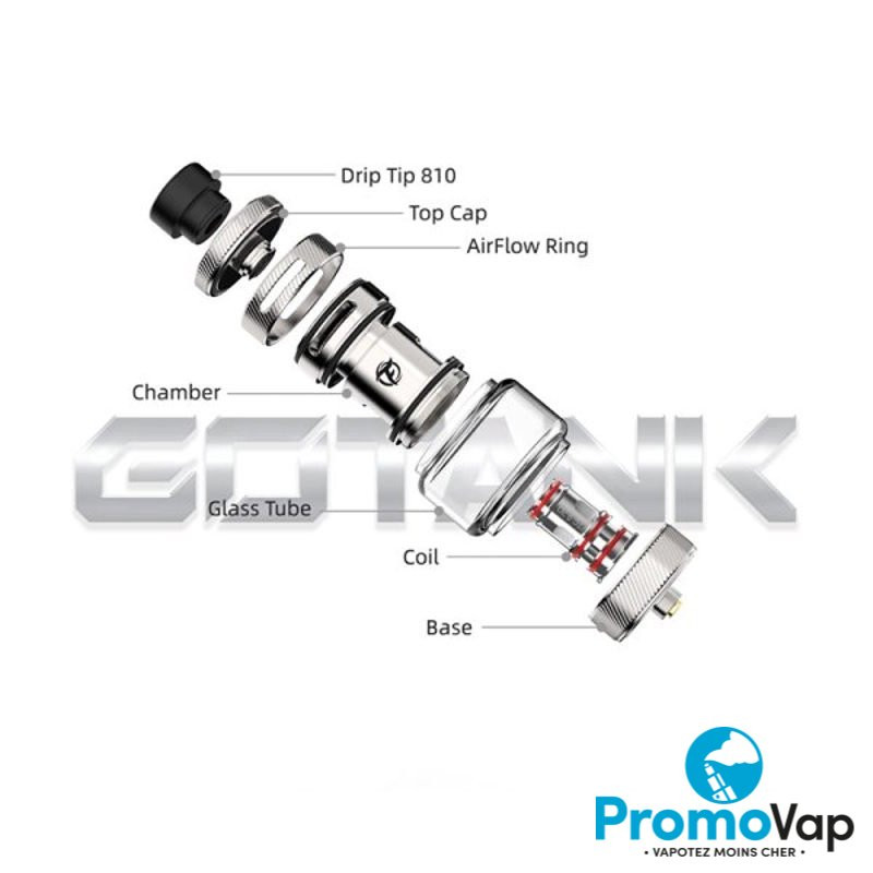 GoTank Sub-Ohm - FUMYTECH - Fumytech GoTank Sub-Ohm - FUMYTECH