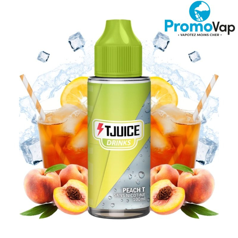 Peach T 0mg 100ml Drinks by T-Juice