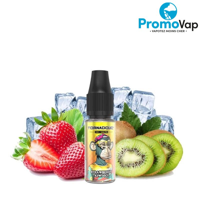 Strawberry kiwi ice 10ml Tornadoliq - TORNADOLIQ Strawberry kiwi ice 10ml Tornadoliq