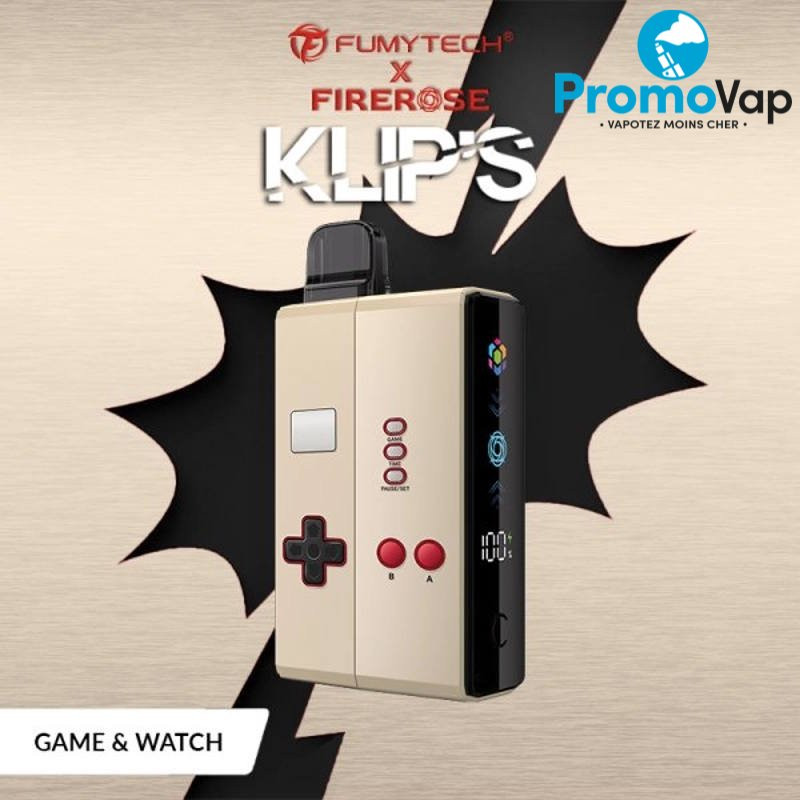 Pod Klip's 7ml 2200mAh Retro Gamer Edition - Fumytech x Firerose