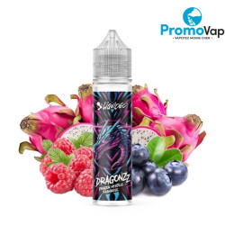 Dragon Myrtille Framboise 50ML Dragonzz Liquideo - Liquideo