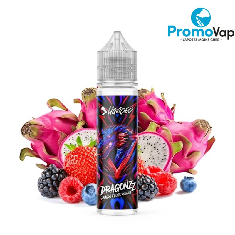 Dragon Fruits Rouges 50ML Dragonzz Liquideo