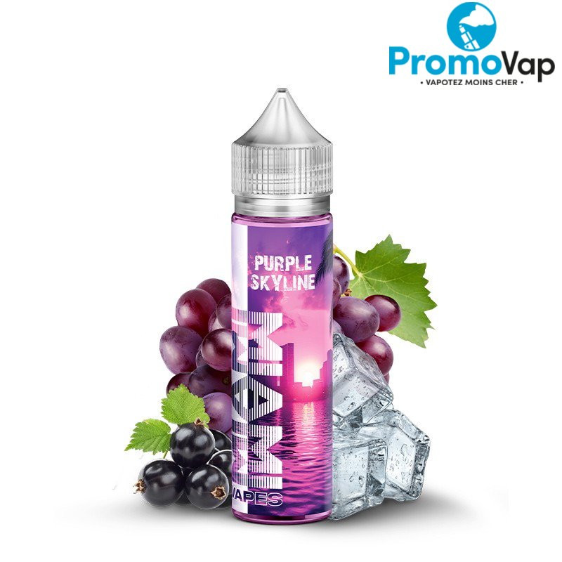 Purple Skyline 50ml Miami Vapes Millésime - 0mg