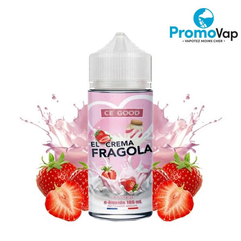 El crema Fragola 100ml CE GOOD