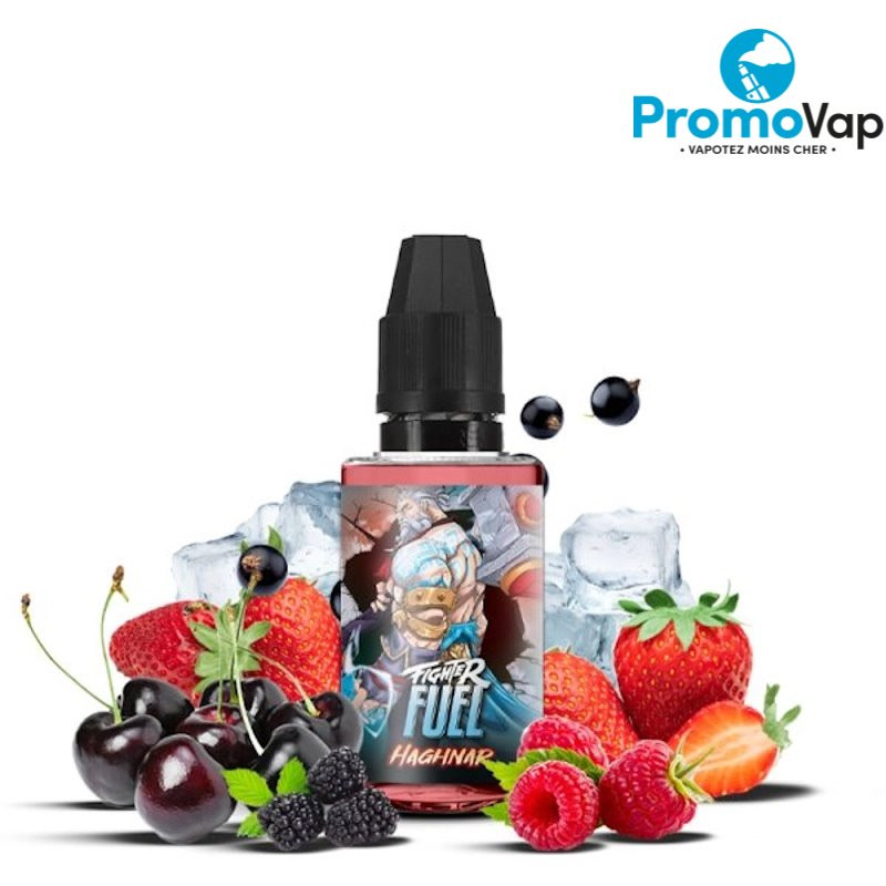 Haghnar Arôme concentré 30ml FIGHTER FUEL fraise cassis framboise cerise mure frais
