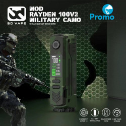 Box Rayden 100 V2 Military Camo BD VAPE - BD Vape