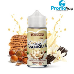 E-liquide El Crema Vaniglia 100ml CE GOOD Creme vanille Spéculoos - Cebueno