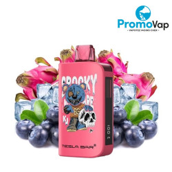 Puff Tesla Bar by Teslacigs ST-10K 2% 10ml Dragon Fruit Blueberry Ice - Teslacigs