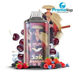 Puff Nagashi 20mg XFighter 32K FIGHTER FUEL - Fruity Fuel