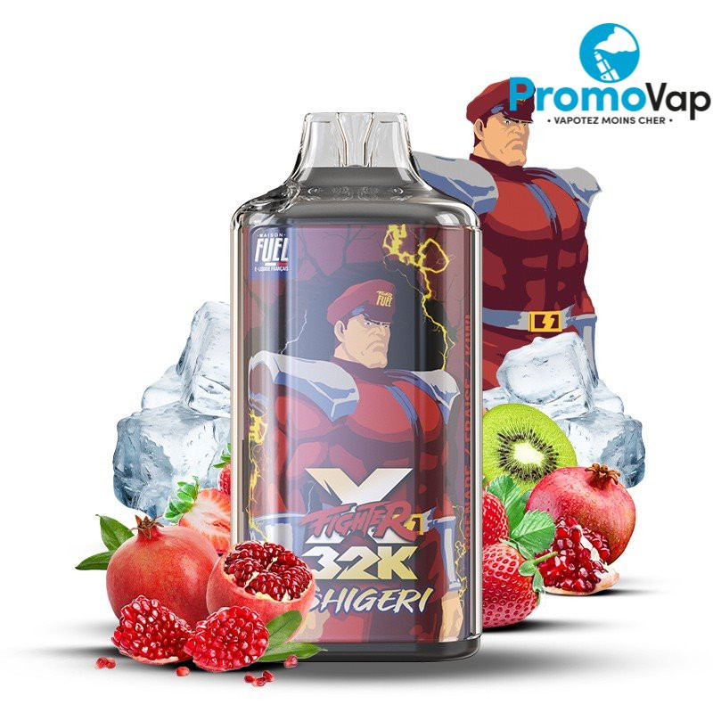 Puff Shigeri 20mg XFighter 32K FIGHTER FUEL