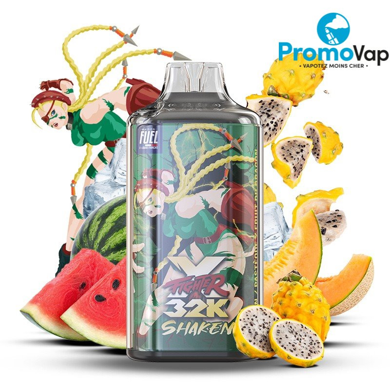 Puff Shaken 10mg XFighter 32K FIGHTER FUEL