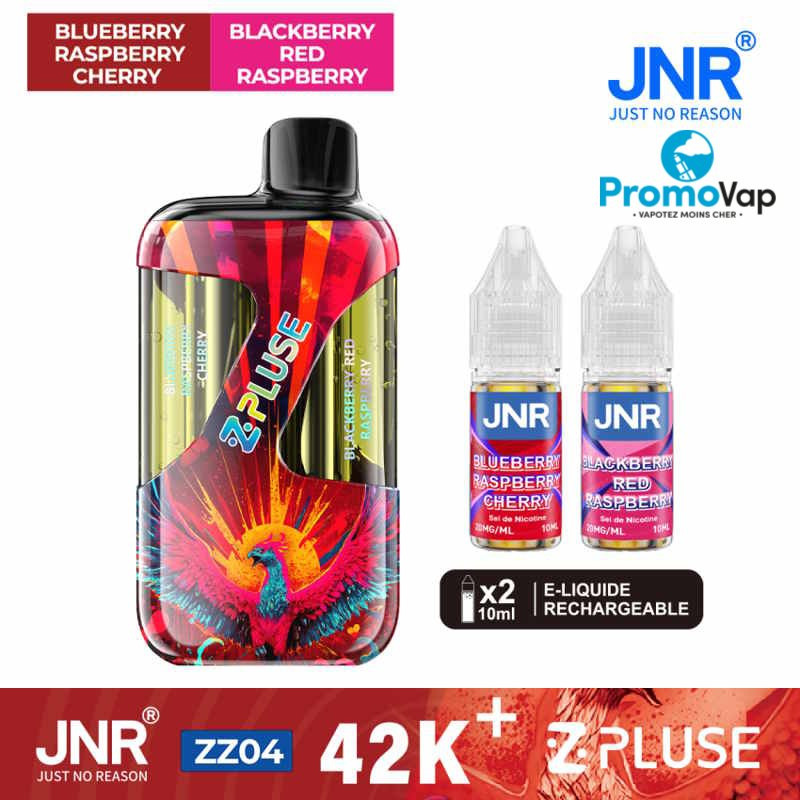 Puff Z Pluse 42k JNR blueberry raspberry cherry blackberry red raspberry