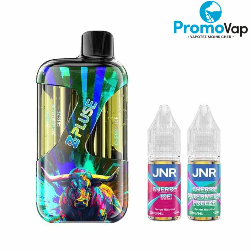 Puff JNR Z PLUSE 42K cherry ice - cherry watermelon freeze