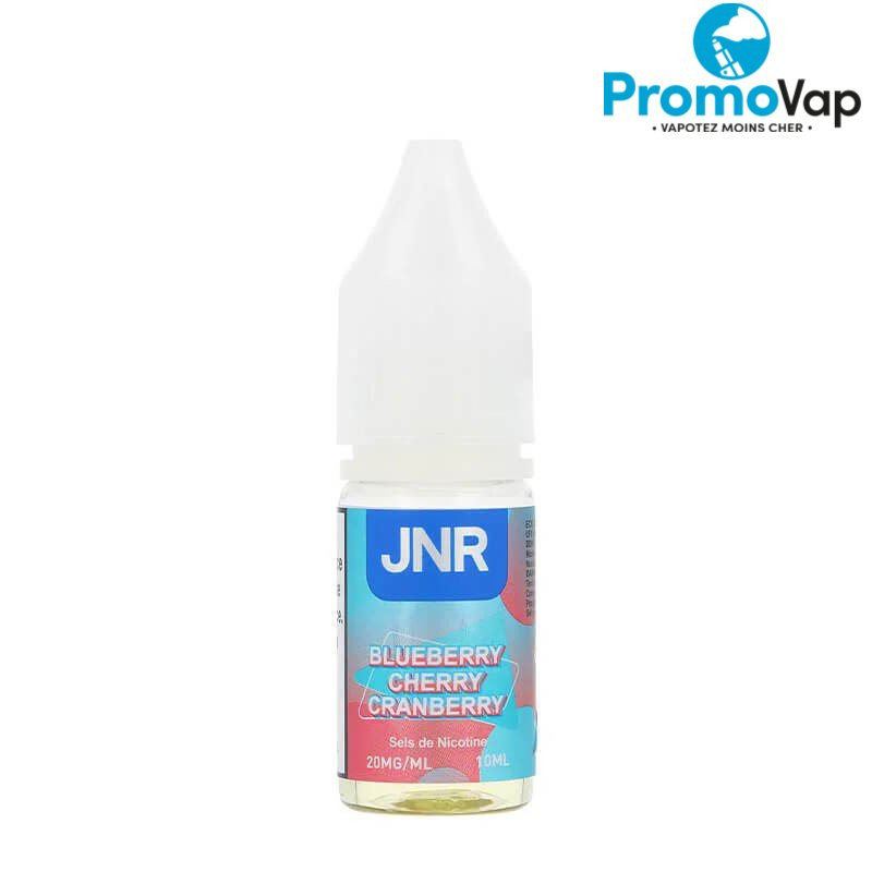 Blueberry cherry cranberry 10ml Sel de nicotine JNR