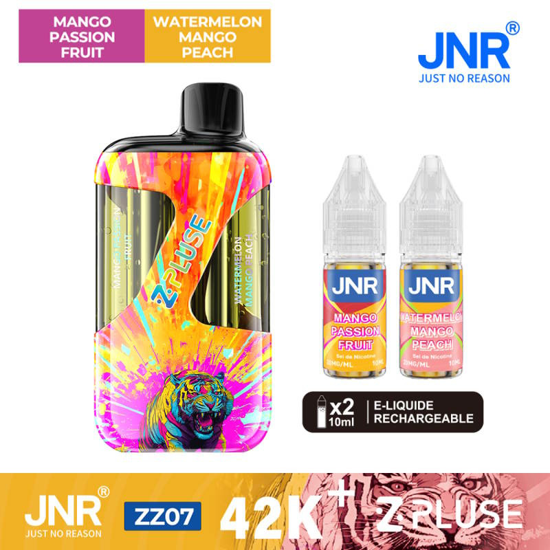 Puff JNR z pluse 42k JNR 20mg Mango passion fruit - watermelon mango peach