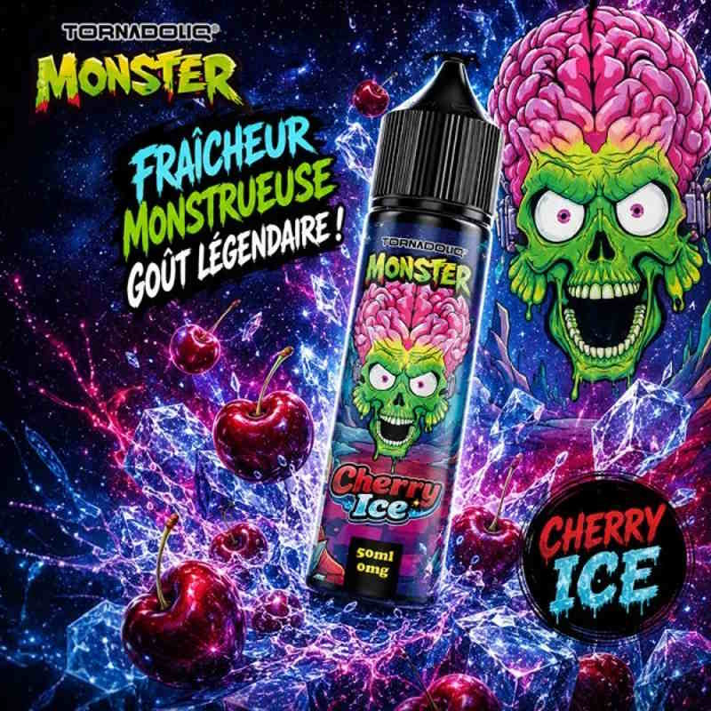 Cherry Ice 0mg 50ml - Monster by Tornadoliq