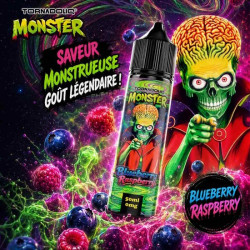 Blueberry Raspberry 0mg 50ml - Monster by Tornadoliq - TORNADOLIQ