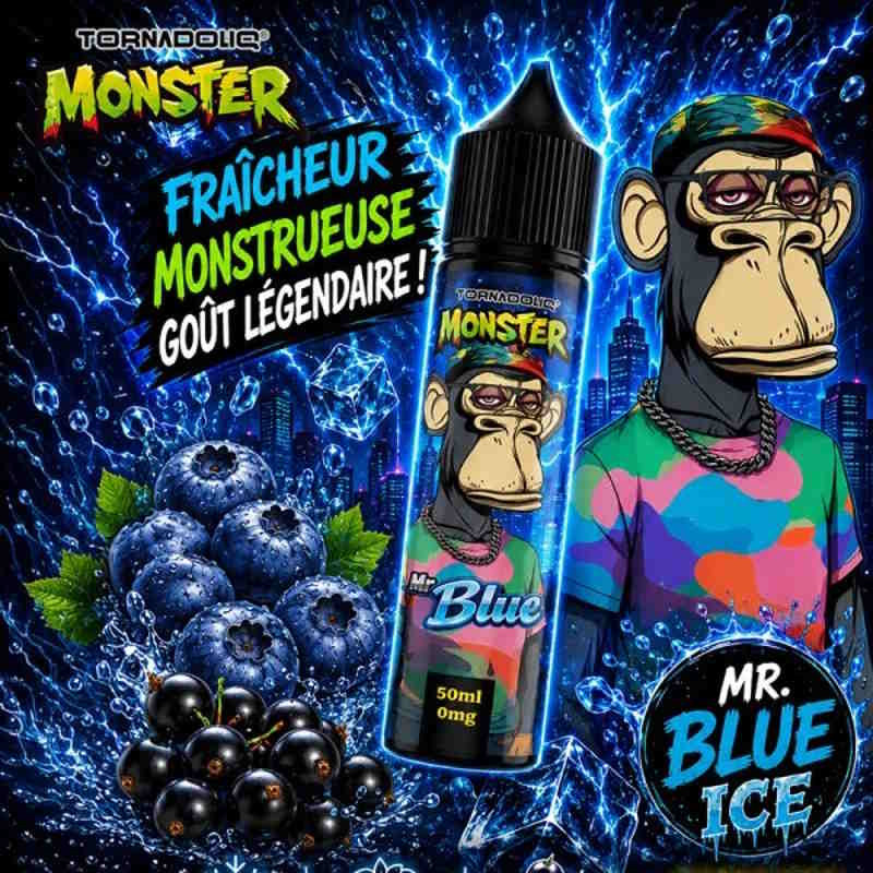 Mr Blue (Blueberry Blackcurrant) 0mg 50ml - Monster by Tornadoliq