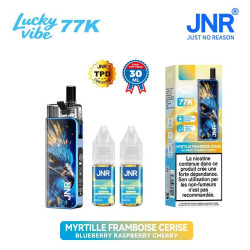 Puff Lucky Vibe 77K 20mg JNR Blueberry Raspberry Cherry - JNR