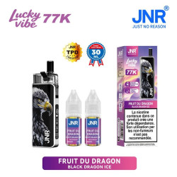 Puff Lucky Vibe 77K 20mg JNR Black Dragon Ice - JNR