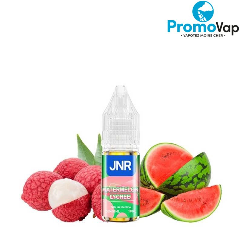 Watermelon lychee 10ml Sel de nicotine JNR
