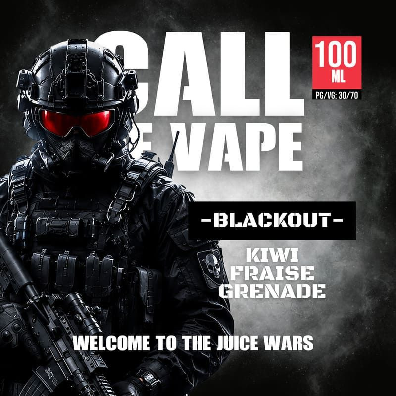 Blackout 100ml Call of Vape 0mg
