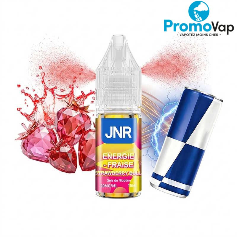E-Liquide Strawberry bull Nic salts 20mg - JNR