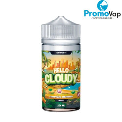 Tropical Berries 0mg 200ml Hello Cloudy - Hello Cloudy