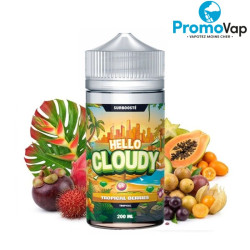 Tropical Berries 0mg 200ml Hello Cloudy - Hello Cloudy