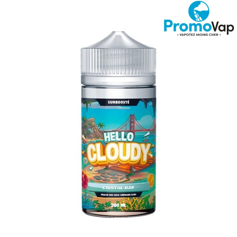 Crystal Bay 0mg 200ml Hello Cloudy
