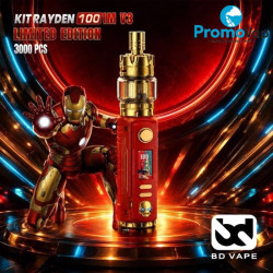 Kit Rayden 100 V3 Iron man Limited Edition BD VAPE - BD Vape