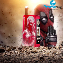 Mod dotBox 220 V2 220W 2x18650 Gravé Deadpool red - Dotmod - Dotmod