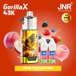PUFF GORILLA X 2x10ml 20MG JNR Peach Berry - JNR