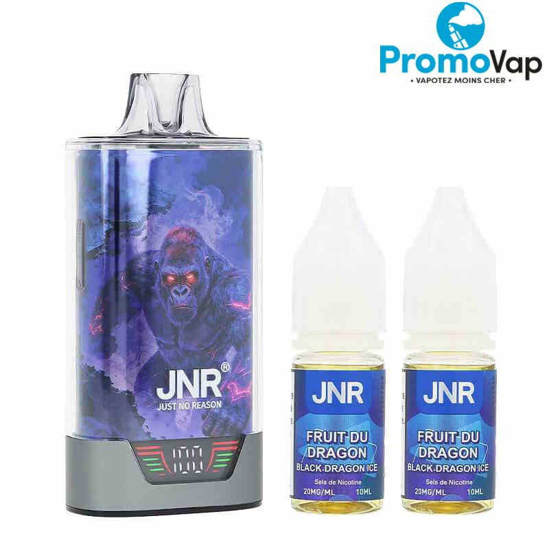 PUFF GORILLA X 2x10ml 20MG JNR Black Dragon Ice