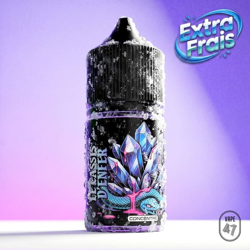 Le cassis d'enfer Arôme concentré 30ml VAPE 47