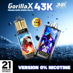 Puff Gorilla X Strawberry Kiwi 0mg sans nicotine - JNR - JNR