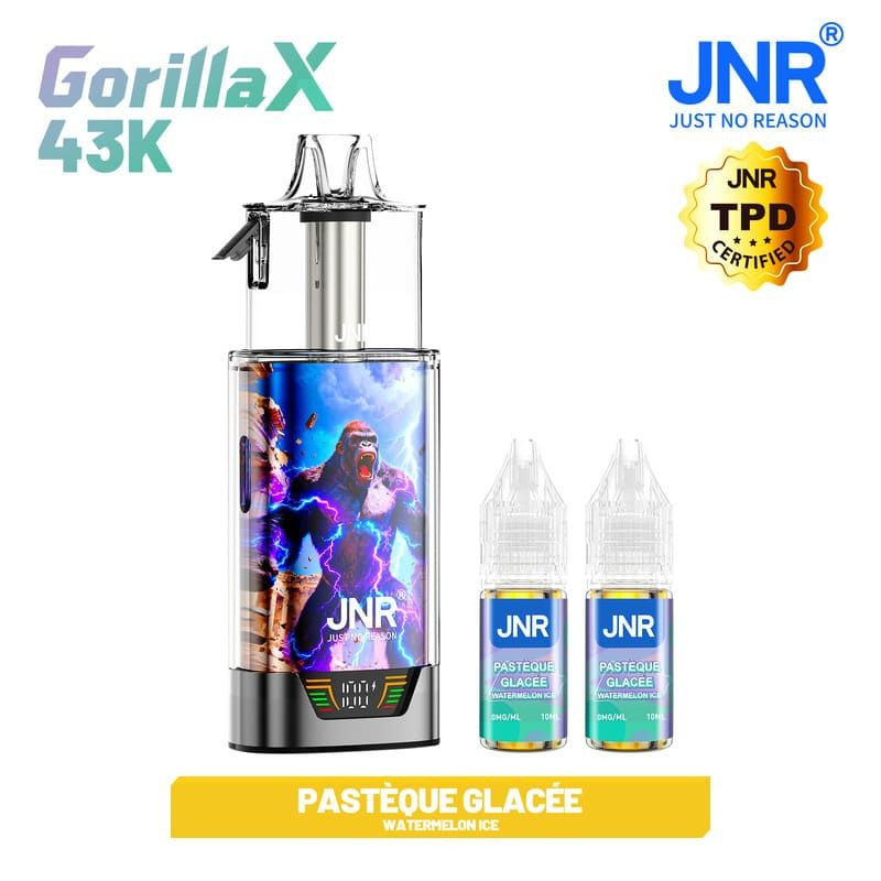 Puff Gorilla X Watermelon Ice 0mg sans nicotine - JNR